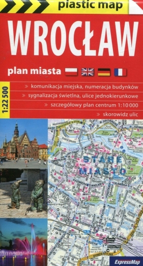 Wrocław plan miasta 1:22 500