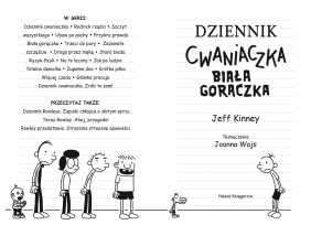 Dziennik cwaniaczka. Biała gorączka - Jeff Kinney