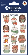 Tatuaże bożonarodzeniowe dla dzieci - zwierzęta