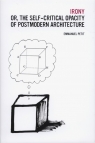 Irony Or, the Self-Critical Opacity of Postmodern Architecture Petit Emmanuel