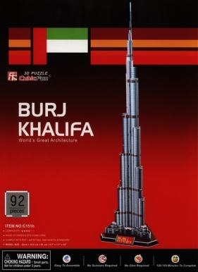Puzzle 3D Burj Khalifa (C151H) - <br />
