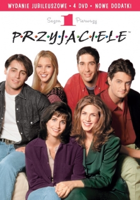 Przyjaciele (edycja jubileuszowa, sezon 1, 4 DVD)