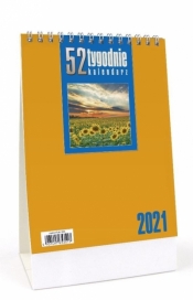 Kalendarz 2021 Biurkowy - 52T pomarańcz CRUX - Praca zbiorowa