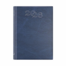 Terminarz 2026 B6 standard granatowy