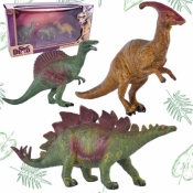 Zestaw dinozaurów 3 figurki