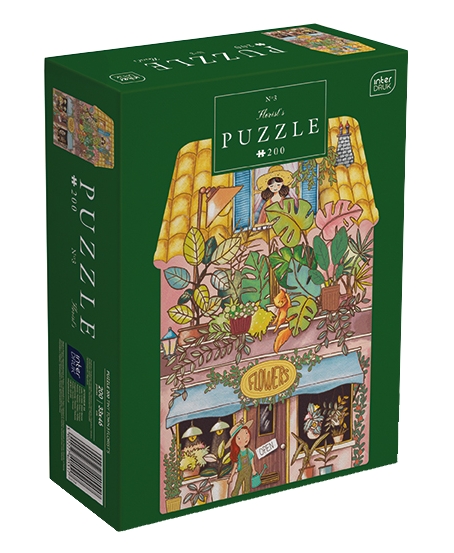 <img src='https://webimage.pl/pics/517/5/d5902277405517_2.png' style='height:440px' /> Puzzle 200: Shape Tiny Town 3 - Florist's