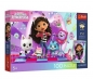 Puzzle 100 Koci Domek Gabi + plakat TREFL