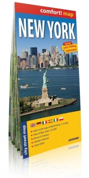 New York City street map 1:75 000