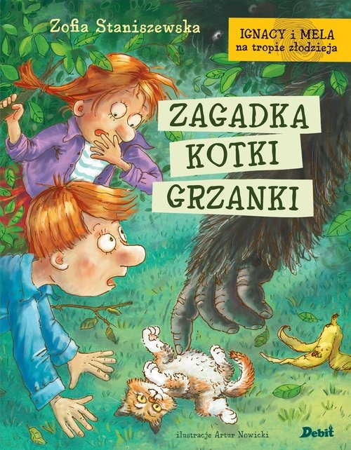 Ignacy i Mela na tropie złodzieja Zagadka kotki Grzanki