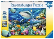 Ravensburger, Puzzle XXL 100: Rekiny (10951)
