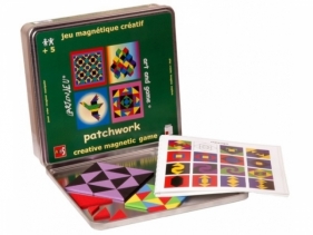 Układanka magnetyczna. Zestaw Patchwork - sztuka w zabawie (JPAT0051)