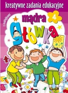 Mądra główka 4 kreatywne zadania edukacyjne - Kozera Piotr<br />