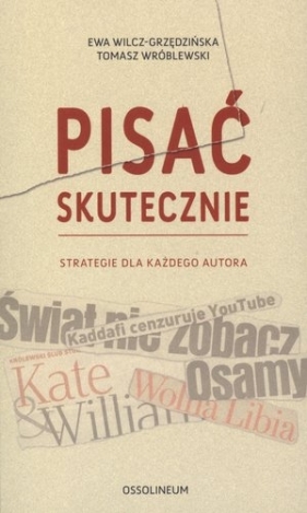 Pisać skutecznie - Wilcz-Grzędzińska Ewa, Wróblewski Tomasz