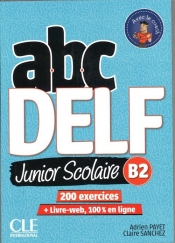 ABC DELF B2 junior scolaire ks+DVD+zawartość online - Adrien Payet