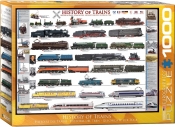 Puzzle 1000: Historia pociągów (6000-0251)
