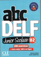 ABC DELF B2 junior scolaire ks+DVD+zawartość online - Sanchez Claire, Payet Adrien
