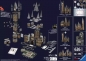 Ravensburger, Puzzle 3D 540: Budynki nocą - Zamek Hogwarts Wieża (11551)