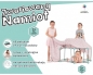 Zwariowany namiot 72 elementy miętowo-szary