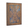Kalendarz Paperblanks 2026 Blue Luxe Day-at-a-Time Midi twarda okładka