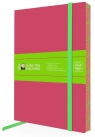 Notatnik A5 linia BR Lipstick Pink & Lime Green