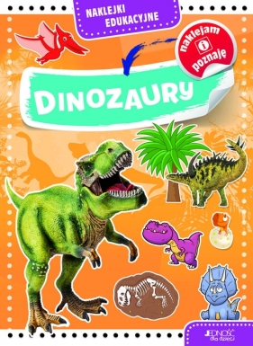 Naklejki edukacyjne Dinozaury - Praca zbiorowa