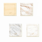 Karteczki elektrostatyczne M&G 76x76 mm - Marble (AS33Q104)