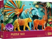 Puzzle - Paper Art: Dżungla, 160 el.