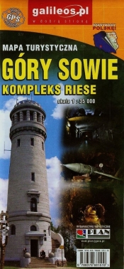 Góry Sowie Kompleks Riese mapa turystyczna 1:35 000