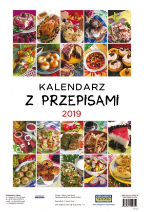 Kalendarz ścienny 2019 Z przepisami