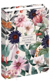 Kalendarz nauczyciela A5/352k. - Flowers