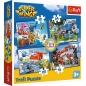 Puzzle 4w1: Super Wings - Odlotowa paczka (34351)