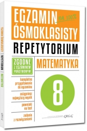Egzamin ósmoklasisty - matematyka Repetytorium (Uszkodzona okładka) - Marlena Andrzejczak, Grażyna Kiełczykowska