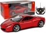 Auto R/C Ferrari Italia Rastar 1:14 czerwone na pilota