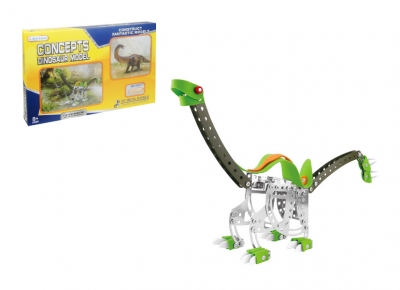 Konstruktor metalowy dinozaur