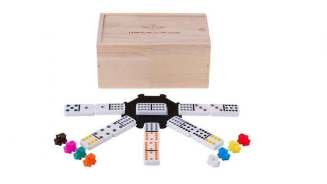 Domino double 12 Mexican Train