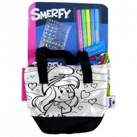 STARPAK Torebka Smerfy do malowania
