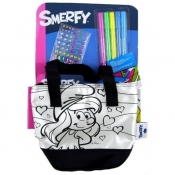STARPAK Torebka Smerfy do malowania