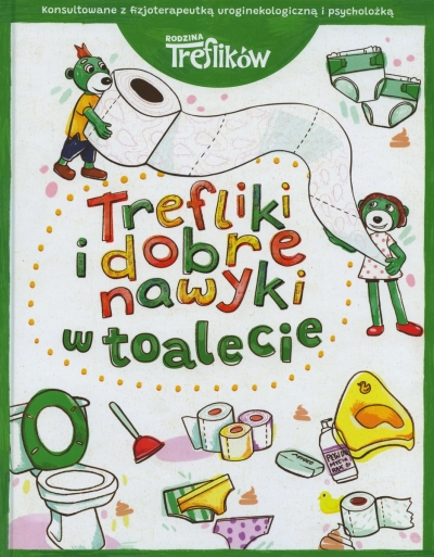 Trefliki i dobre nawyki. W toalecie