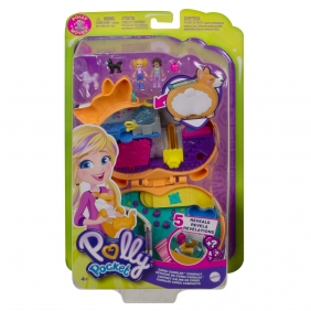 Polly Pocket: Piesek corgi - Kompaktowy zestaw (FRY35/GTN13)