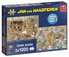 Puzzle 2x1000: Haasteren - Wycieczka do muzeum (20052)