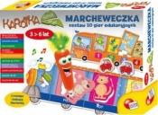 Marcheweczka zestaw 10 gier edukacyjnych + naklejki Hello Kitty