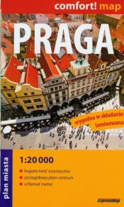 Praga plan miasta - <br />