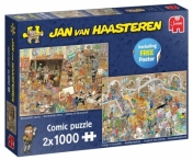 Puzzle 2x1000: Haasteren - Wycieczka do muzeum (20052)