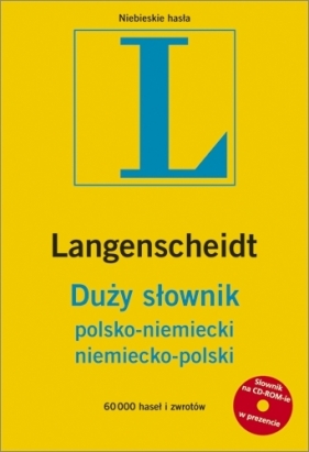 Duży słownik polsko-niemiecki niemiecko-polski z płytą CD - Walewski Stanisław