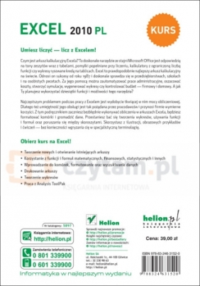 Excel 2010 PL. Kurs - Witold Wrotek
