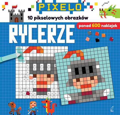 Pixelo Rycerze Kolorowanka
