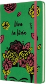 Notes Frida Kahlo 13x21 linia EL zielony MOLESKINE