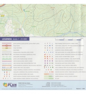 Beskid Żywiecki cz. wschodnia, 1:25 000 - mapa turystyczna (02-20-379) - Opracowanie zbiorowe