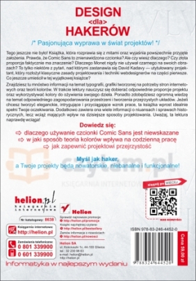 Design dla hakerów Sekrety genialnych projektów - David Kadavy