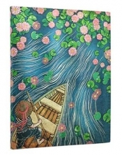 Notatnik w linie Lotus River Mini